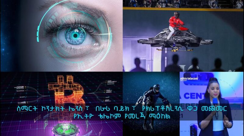 Smart Contact Lens; Flying Bike; Cryptocurrency